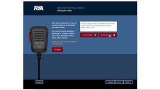 Online Marine VHF Radio Course - Phonetic Alphabet