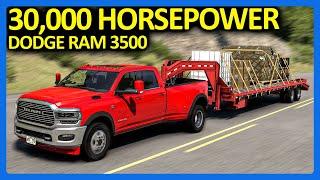 30,000 Horsepower Dodge RAM!! (American Truck Simulator)