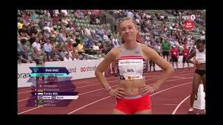 Femke Bol dominates the 400mH with a new PB!!! at Wanda Diamond League 2021 July 01, 2021