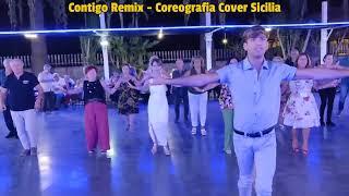 Contigo Remix - Coreografia Cover Sicilia Ballo di Gruppo 2024