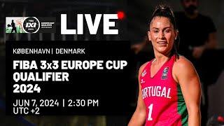 RE-LIVE |  FIBA 3x3 Europe Cup Qualifier 2024 | Denmark | Day 1 - Session 1