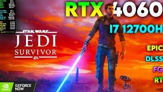 RTX 4060 + i7 12700h : STAR WARS Jedi: Survivor | Max Settings