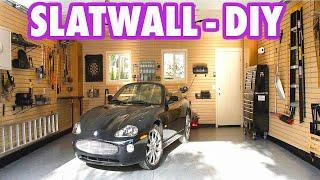 Garage Make Over Using HandiSolutions Slatwall and Accessories