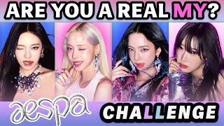 The Ultimate AESPA Quiz  Are you a Real MY?  Kpop Quiz Challenge | K-Music Quiz