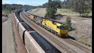 The Monster Coal Trains of the Hunter Valley NSW - Part 1