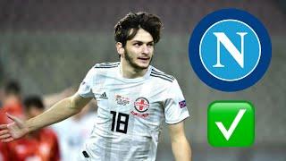 Khvicha Kvaratskhelia , Welcome to #sscnapoli! | 1080p 60fps | #seriea #napoli #georgia