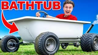 I BUILT THE WORLD'S FASTEST BATHTUB!!