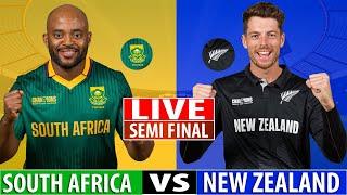 Live SA Vs NZ Match 13 Score | Live Cricket Match Today | SA Vs NZ live 2nd innings last 10 Overs