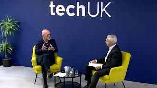 SaaS, Defence, AI & Education - techUK's Julian David talks to Stuart Bonthrone CEO of Esri-Holdings