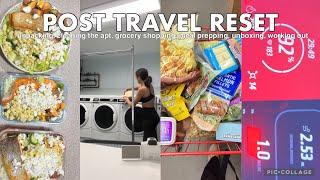 POST TRAVEL RESET | getting back into routine after 15 days of vacation..