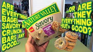 Is It Any Good? | Nature Valley Everything Bagel Savory Nut Crunch Bars Review