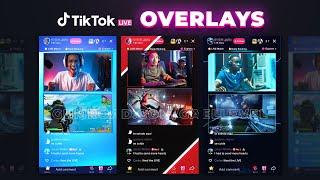 FREE Tiktok Live Overlays for Live Studio or OBS Studio