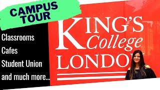 King's College London Campus Tour | Classrooms, Cafes, Study Areas & More | Bush, Strand, Somerset |