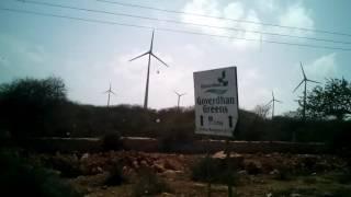 Wind farm - pavan chakki Darka Somnath road Gujarat