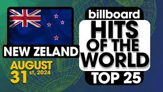 Billboard Hits of The World: New Zealand Top 25 (August 31st, 2024)