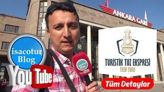 🟢En Ucuz Tren Turuna Bindik ⭐️Çankırı Turistik Tuz Ekspres Treni Hakkında Tüm Detaylar (VLOG)