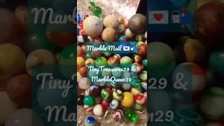 4/4/23 MarbleMail !  @tinytreasures29 #marble #marblerun #glass #shopping #trending #spring