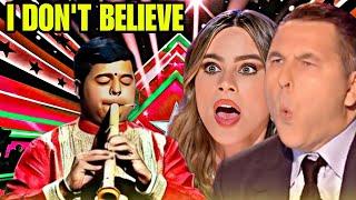 Indian Flute Player Mesmerizes America's Got Talent Judges | Anirudh Mehta's Magical Performance
