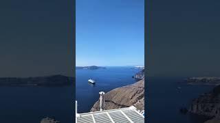 Santorini Island in Greece#grecja #morze#natura #nature #discover #santorini #greece #fyp #shorts