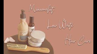 My Low Waste Hair Care for Long Curly Hair |  2020