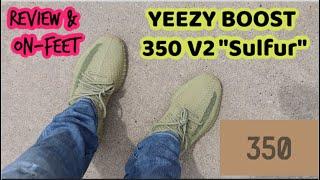 Yeezy Boost 350 V2 "Sulfur" In-Depth Review & On-Feet!! Yeezy Supply & Adidas Exclusive (LIMITED)!!!