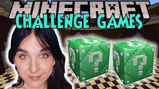 Minecraft: AVA KRIS TYSON CHALLENGE GAMES - Lucky Block Mod - Modded Mini-Game