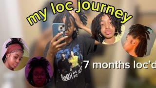 Loc Visual Diary  - 001 my 7 months loc’d journey !!