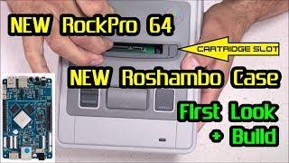 First Look: RockPro 64 & Roshambo Super Famicom Case + BUILD