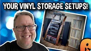 YOUR Vinyl Storage Setups - Reviewed!