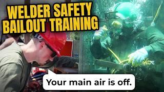 Underwater Welding: Emergency Bailout Training