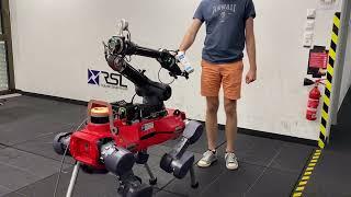 Fast Perception for Human-Robot Handovers with Legged Manipulators