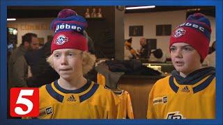 A send-off from the big guys: Nashville Jr. Predators surprised by the pros