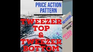 TWEEZERS TOP & TWEEZERS BOTTOM | CONTINUATION & REVERSAL TRADE