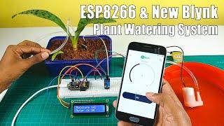 How to make a plant watering system with the Nodemcu ESP8266 board and the new Blynk update