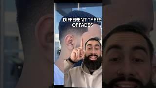 Different types of FADES- what to ask your barber #krispykats #phillybarber #haircut #fade #hair