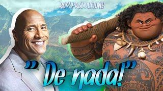 Dwayne Johnson - "De nada" (You're welcome) em português! Editado por: RCY PRODUCTIONS