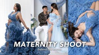 OUR MATERNITY SHOOT VLOG!