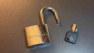 [284] Kryptonite 7 Pin Tubular Core Padlock Picked