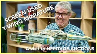 Screen Used Y-Wing Miniature from Star Wars!