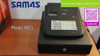 CAJA REGISTRADORA SAM4S ER-180U - 2. MODOS DE POSICIÓN DE LLAVE