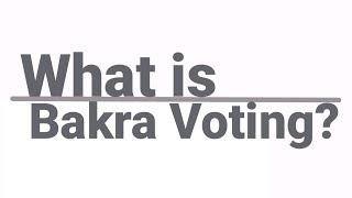 Bakra Voting - EXPLAINED | Bakra Club