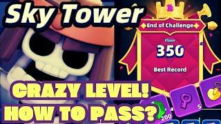 ARCHERO 2:  CRAZY LEVEL! HOW TO PASS? SKY TOWER FLOOR 345-350! TIPS!