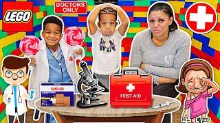 Doctor DJ Saves Mommy & Baby Brother From Being Sick!