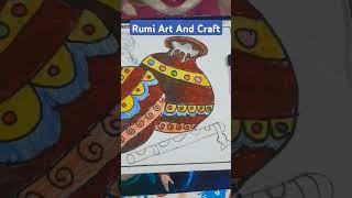 JANMASHTAMI DRAWING COLOURING | Part -2 | RUMI ART AND CRAFT | #art #drawing #janmashtamispecial