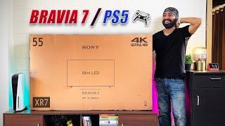 Sony Bravia 7 (55XR70) 55 inch 4K MINI LED TV with PS5 Gaming - The Ultimate One 