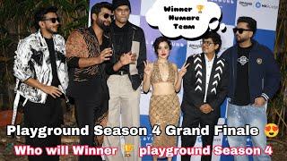 Playground Season 4 Finale Elvish Yadav Munawar Faruqui Mortal Harsh Urfi Javed Mithilesh Patankar