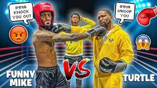 I REALLY WON THE BOXING MATCH!!! (BIG TURTLE VS FUNNYMIKE)