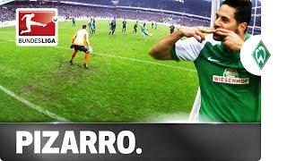 Amazing Goal - Pizarro Scores 100th Goal for Werder Bremen