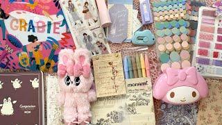 Grabie August Scrapbooking Club Box Haul & Review: Kawaii Unboxing with Marie's Kawaii World