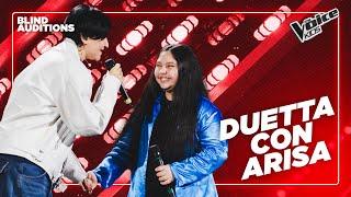 Annamaria e Arisa duettano con “Amor Mio” di Mina | The Voice Kids 3 Blind Auditions